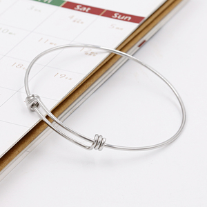 Bán buôn tùy chỉnh đẩy kéo phụ nữ Vòng đeo tay có thể điều chỉnh dây mở rộng thanh trượt bangles - Product Image 3