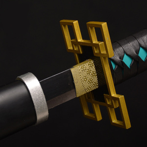 Épée d'anime, épée de cosplay, Muichirou, Kyoujurou, Zenitsu, Tanjirou, Giyuu, épée complète de <span class=keywords><strong>Demon</strong></span> <span class=keywords><strong>Slayer</strong></span> - Product Image 4