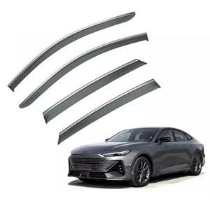 Déflecteurs de vitres latérales pare-pluie compatibles avec CHANGAN UNI-V 2022, teintés, à coller - Product Image 1