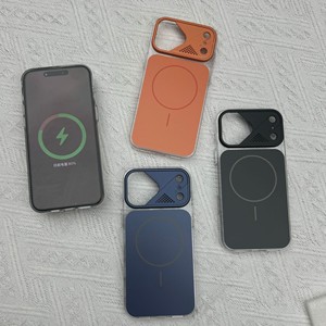 เคสกันกระแทกสีพื้นแบบด้านสุดหรูสำหรับ iPhone 17 16 15 14 13 12 Pro 18 Pro Max รองรับการชาร์จไร้สาย - Product Image 2