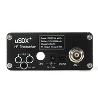 Transceiver SDR USDX+ 3-5W Original yang telah ditingkatkan, Semua Mode 8 Band HF Radio Amatir QRP CW Transceiver 80M/60M/40M/30M/20M/17M/15M/10M
