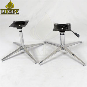 Chaise de salon en aluminium pour bébé, base pivotante, en métal, noir, pour loisirs, 2020 - Product Image 3