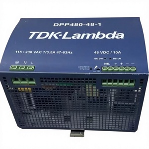 Fuente de Alimentación Conmutada Industrial DPP-480-24-1 de 480W, 24V, 20A, Montaje en Riel DIN, Entrada de CA de 85-264V - Product Image 1