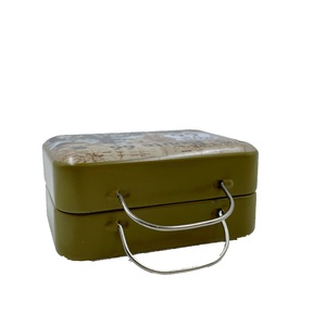กล่องเหล็กสี่เหลี่ยมจัตุรัสขนาดเล็กแบบกำหนดเอง กล่องโลหะพกพาแบบฝาพับ กล่องของขวัญขายส่งจากโรงงานโดยตรง - Product Image 3