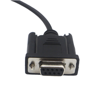 Personalizado de alta calidad EMI 2. 2 DB9 Cable hembra a DB9 Hembra RS232 Cable