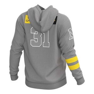 Sweat à capuche unisexe personnalisé OEM, nouveau design, pour la gym et l'extérieur, personnalisez un sweat à capuche, sweats à capuche de baseball pour jeunes - Product Image 4