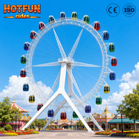 Grande Roue Électrique de 42m pour Parc d'Attractions Extérieur, Équipement de Fête Foraine Fabriqué en Chine