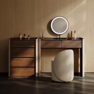 Toeletta con Cassetti, Arredamento per Soggiorno, Tavoli da Trucco per Camera da Letto di Alta Qualità, Armadio alla Moda all'Ingrosso - Product Image 5