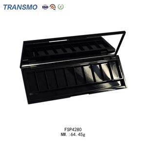 Emballage de fard à paupières vide en PCR écologique, compact de fard à paupières en PCR 10 couleurs, palette de fard à paupières en PCR personnalisée avec miroir - Product Image 3