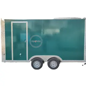 OEM移动冰淇淋电动食品卡车多功能流行街头食品拖车带厨房机器商店汽车出售