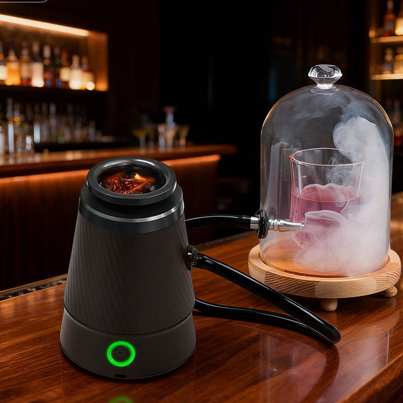Portable Cocktail Smoker Infuser Set for