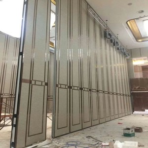 Cloisons mobiles ignifugées 60 minutes avec porte de passage pour salle de conférence - Product Image 5