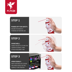 Limpiador de Contactos Electrónicos de Precisión FLYCDI Falcon 530 en Aerosol para <span class=keywords><strong>Reparación</strong></span> de iPhone y Portátiles - Product Image 5