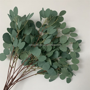 B-834 Offre Spéciale Branches d'<span class=keywords><strong>olivier</strong></span> artificielles pour arrangements floraux, <span class=keywords><strong>olivier</strong></span> artificiel à longue <span class=keywords><strong>tige</strong></span>, branche d'eucalyptus à 3 branches - Product Image 2