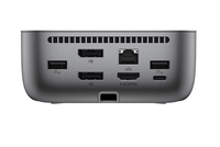 Station d'accueil authentique pour HP G6, 100W Thunderbolt 4, hub USB C pour ordinateur portable avec adaptateur secteur 120W pour la charge et le transfert de données