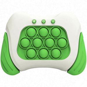 Novel Toys 2025 Retro Mini Handheld <b>Game</b> Console Quick Push <b>Game</b> Popit Electronic Fast Light up Squeeze Toys - Product Image 1
