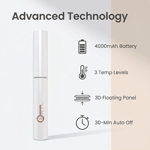 <span class=keywords><strong>Mini</strong></span> <span class=keywords><strong>lisseur</strong></span> <span class=keywords><strong>sans</strong></span> <span class=keywords><strong>fil</strong></span> 2 en 1, fer à friser portable, design <span class=keywords><strong>sans</strong></span> cordon - Product Image 2