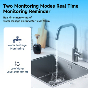 Tuya ZigBee Cảm Biến Rò Rỉ Nước 130dB Phát Hiện Rò Rỉ Nước Thông Minh Cuộc Sống Ứng Dụng Thông Báo Cảnh Báo Nước Nhẹ Lũ Lụt Rò Rỉ Báo Động Nhà An Ninh - Product Image 6