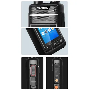 YANTON-walkie-talkie X100, radio de dos vías inteligente, android, 4G, 100 km de alcance