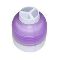Adaptateur de douille à pâtisserie pour glaçage, coupleur de crème tricolore, pour cupcakes, fondant, biscuits, décoration de gâteaux, outil de cuisine pour pâtisseries