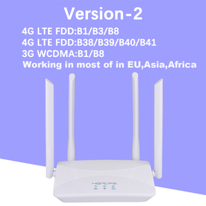 Enrutador KuWFi SIM WiFi con antena exterior Interior 12V CC 10 dispositivo <span class=keywords><strong>Hotspot</strong></span> Puerto RJ45 modo <span class=keywords><strong>PPPoE</strong></span> 150Mbps 4G LTE WiFi Router - Product Image 3