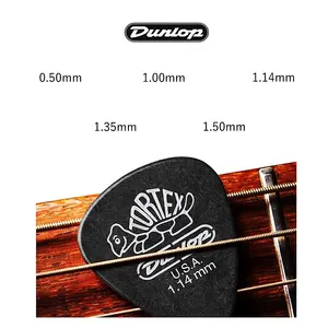 Jelo YYD-Dunlop-482R 488R Ultex Jazz Pick gitar akustik hitam elektrik Pick Stringed instrumen aksesoris