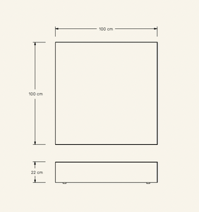 Tavolino da Caffè in Calcare Italiano Blu Atlantico con Bordo in Marmo, Design Nordico di Lusso Intagliato a Mano SH STONE - Product Image 6