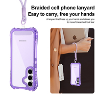 Fundas Protectoras para Teléfonos Móviles BEAUTYLINE 3 en 1 con Bolsa de Aire a Prueba de Golpes para Todos los Tipos de Teléfonos Samsung Galaxy S25 Fe