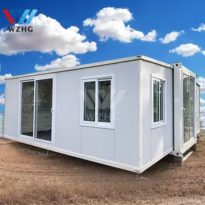 Black Frame 2Bedroom Prefabricated Modular Under 5 Thousand Dollars Tiny Foldable Mobile House With Glass Window / Doors Albania