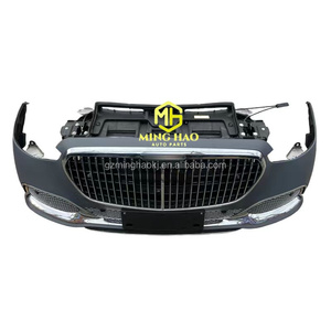 El parachoques trasero aplicable a los modelos <span class=keywords><strong>Mercedes</strong></span>-<span class=keywords><strong>Benz</strong></span> S680 y S480, incluyendo la parrilla, el radiador, las luces antiniebla, el radar y el parachoques. - Product Image 4