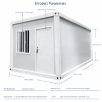 Maison mobile préfabriquée en acier d'usine - Maison préfabriquée intelligente de luxe en kit mobile / bureau sur remorque que vous pouvez transporter