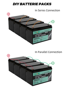 แบตเตอรี่ลิเธียมอิออนแบบแข็งแรงทนทาน 12.8V ชาร์จซ้ำได้ ความจุ 100Ah 200Ah 300Ah สำหรับเก็บพลังงานแสงอาทิตย์ - Product Image 5