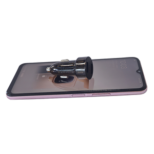 Cargador de coche eléctrico transparente de doble puerto USB de carga rápida 3.4A, cargador de coche de acrílico de carga rápida para teléfono móvil. - Product Image 5