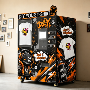 Machine distributrice d'impression de vêtements, machine distributrice d'impression de t-shirts avec personnalisation d'images par IA pour salles de jeux et d'arcade - Product Image 6
