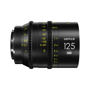 DZOFILM-lente de cine Vespid Prime, 125mm, T2.1, para cámara de visión de Vista de marco completo, montaje PL - Product Image 1