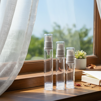 Flacon pompe sans air 5ml 10ml 15ml pour sérum de soin de la peau, crème pour le visage, emballage cosmétique, soins personnels