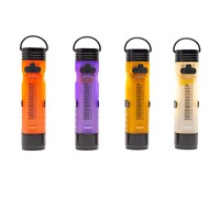 3 Modes Type C Lampe de poche magnétique Mini porte-clés Lampe de poche USB rechargeable Torche LED pour camping en plein air Urgence