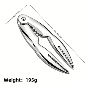Ventes directes usine : Pinces à fruits <span class=keywords><strong>de</strong></span> mer, outils <span class=keywords><strong>de</strong></span> cuisine, pinces à noix, pinces à homard pour la préparation des fruits <span class=keywords><strong>de</strong></span> mer, y compris le <span class=keywords><strong>crabe</strong></span> - Product Image 2