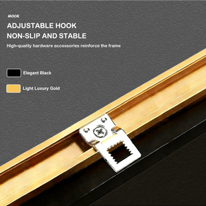 TRUSTECK Stampa su Tela Moderna con Collage di Acquerello e Tecniche Miste, Decorazione Murale Digitale, Dipinto di Natura Morta Astratta con Cristalli e Porcellana - Product Image 4