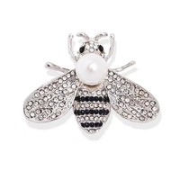 Nouvelle broche de luxe en alliage, motif petite abeille, faite à la main, accessoires