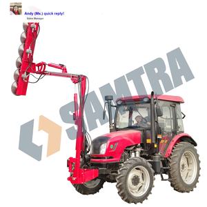 Taille-haie à 3 /5/7 lames pour tracteur disque à haut débit débroussailleuse hydraulique montée sur tracteur débroussailleuse avant - Product Image 4