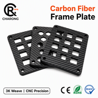 Servicio de Mecanizado CNC, Adaptador de Eje de Hélice de Fibra de Carbono, Piezas para UAV, Alta Precisión, Personalizado