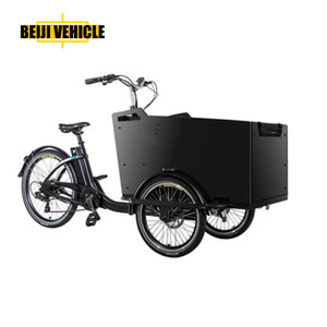 Bon marché <span class=keywords><strong>danois</strong></span> 3 roues enfants vélo <span class=keywords><strong>cargo</strong></span> électrique adulte 3 roues moto scooter tricycle de cargaison - Product Image 1