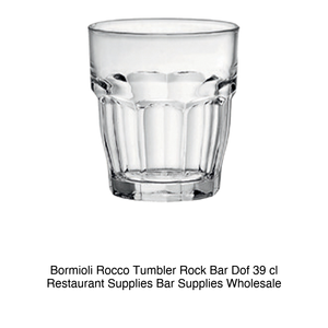แก้วร็อคบาร์ DOF 39 cl Bormioli Rocco สูง 10 ซม. เส้นผ่านศูนย์กลาง 9.1 ซม. - Product Image 2