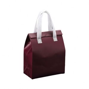 Custom Disposable 15L Aluminum Foil Cooler Bag Fast Food/Coffee/Drinks Delivery Small Insulated Waterproof Takeaway Bag Cartoon - Product Image 5