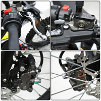 Kit de frein avant Woodniu 2025 pour Surron Ultra Bee, kit de système de freinage avant, mise à niveau des freins pour moto électrique tout-terrain, sans logo Surron