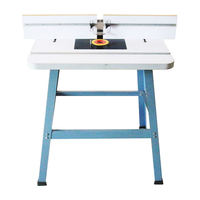 Table de fraisage de table pour le travail du bois avec guide réglable et support