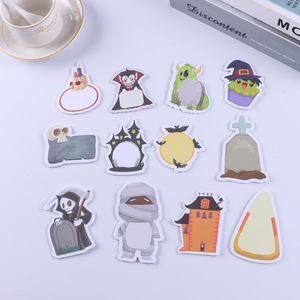 Cartoon Halloween Shaped Sticky Notes, Cute Creative Self-Stick Note <b>Pads</b> for Office School <b>Memo</b> Reminder - Product Image 1
