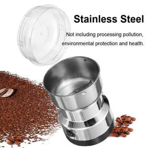 Moulin à épices et à grains automatique portable en acier inoxydable, moulin à café électrique pour grains humides et secs - Product Image 2