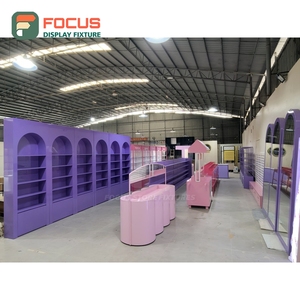 Heavy Duty Store Interior Metal Display Table Concept Design Cosmetic Shop Design - Product Image 4